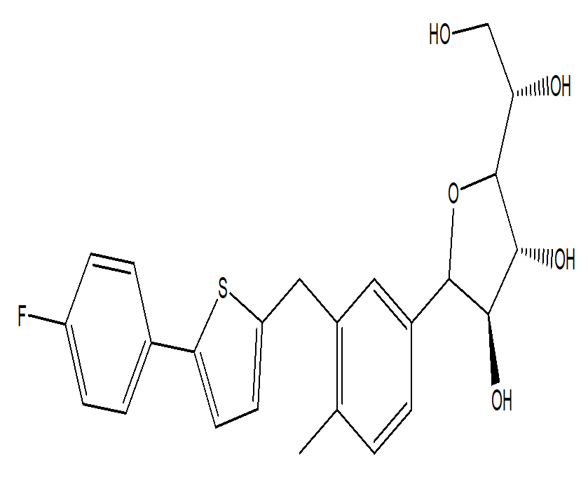 CANAGLIFLOZIN FURANOSE IMPURITY